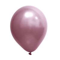 Balão Cromado N5 Rosa 25un Art Latex