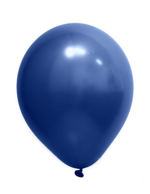 Balão Cromado N9 Azul 25un Art Latex