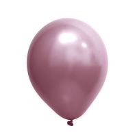 Balão Cromado N9 Rosa 25un Art Latex