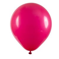 Balão Redondo N16 Fucsia 12un Art Latex