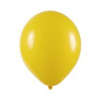 Balão Redondo N24 Amarelo 3un Art Latex