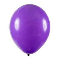 Balão Liso Linha Buffet Número 07 Roxo 50un Art Latex