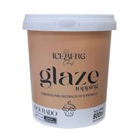 Cobertura Para Decoração Glaze Topping Dourado 800ml Iceberg