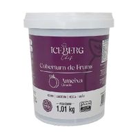 Cobertura De Frutas Sabor Ameixa Com Pedaços 1,01kg Iceberg