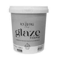 Cobertura Para Decoração Glaze Topping Perolado 800ml Iceberg