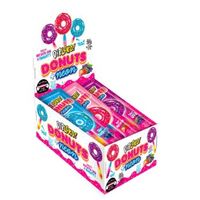 Pirulito Diploko Neon Donuts 30x10g Display 300g Danilla Foods