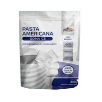 Pasta Americana Goma Ice Sabor Creme De Vanila 800g Fine Line