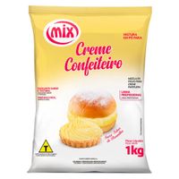 Creme Confeiteiro Suave Sabor De Baunilha 1kg Mix