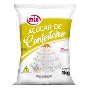 Açúcar De Confeiteiro 1kg Mix