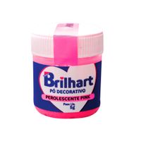 Pó Decorativo Perolescente Pink 5g Brilhart