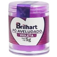 Pó Decorativo Aveludado Violeta 5g Brilhart