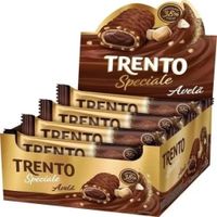 Wafer Recheado Trento Speciale Avelã 12x26g Display 312g Peccin