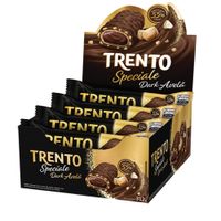 Wafer Recheado Trento Speciale Dark Avelã 12x26g Display 312g Peccin