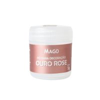 Pó Para Decoração Ouro Rose 5g Mago