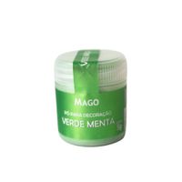 Pó Para Decoração Verde Menta 5g Mago