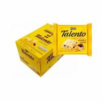 Chocolate Talento Sabor Cereais E Passas 15x25g Display 375g Garoto