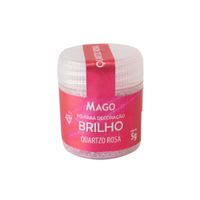 Pó Para Decoração Brilho Quartzo Rosa 5g Mago