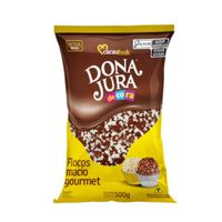 Flocos Gourmet Dona Jura Mesclado 500g Cacau Foods