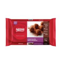 Chocolate Meio Amargo Barra 1kg Nestlé