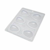 Formas Simples Para Chocolate Ovo Liso Cod 704 30g Bwb