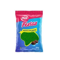 Granulado Macio Festas Verde 500g Mix