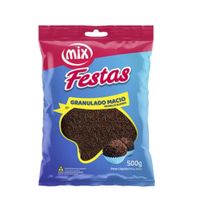 Granulado Macio Festas Escuro 500g Mix