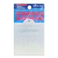 Kit Mini Stencils Signos Divertidos 7,5cm X 9,5cm Bluestar