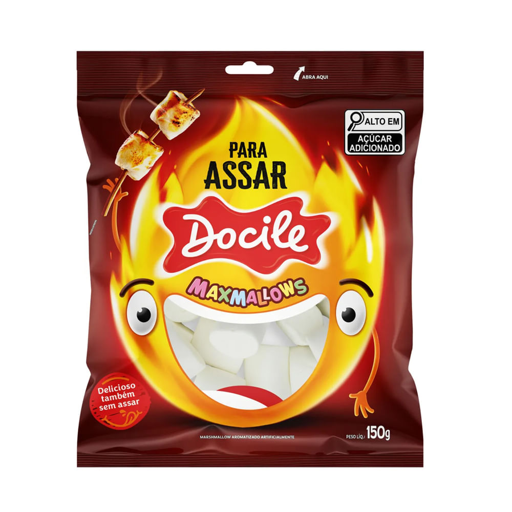 Maxmallows para Assar 220g Docile | Colibri Festas - Colibri Festas
