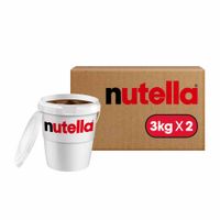 Kit 2 Nutella Balde 3kg