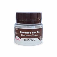 Corante Em Pó Dióxido De Titânio Branco 15g Mago