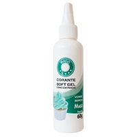 Corante Soft Gel Verde Sereia 60g Mago