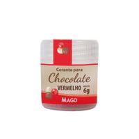 Corante Para Chocolate Vermelho 6g Mago