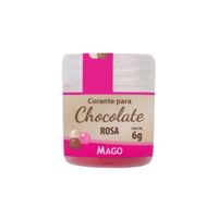 Corante Para Chocolate Rosa 6g Mago