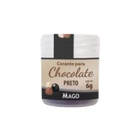 Corante Para Chocolate Preto 6g Mago