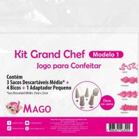 Kit Grand Chef N1 Com Brinde Mago