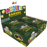 Disqueti Banana Com Chocolate 16x18g Display 288g Dori