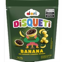 Disqueti Banana Com Chocolate 100g Dori