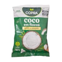 Coco Em Flocos úmido E Adoçado 100g Copra