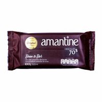 Tablete Chocolate 70% 100g Amantine