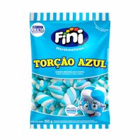 Marshmallows Torção Azul 250g Fini