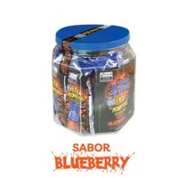 Pirulito Pop Monster Sabor Blueberry 18x14g Best Pop