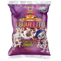 Pirulito Esquelito Pinta Lingua Sabor Tutti-frutti 250g Santa Rita