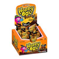 Chicle De Bola  Happy Bol Sustoo Sabor Tutti Frutti 140g Florestal