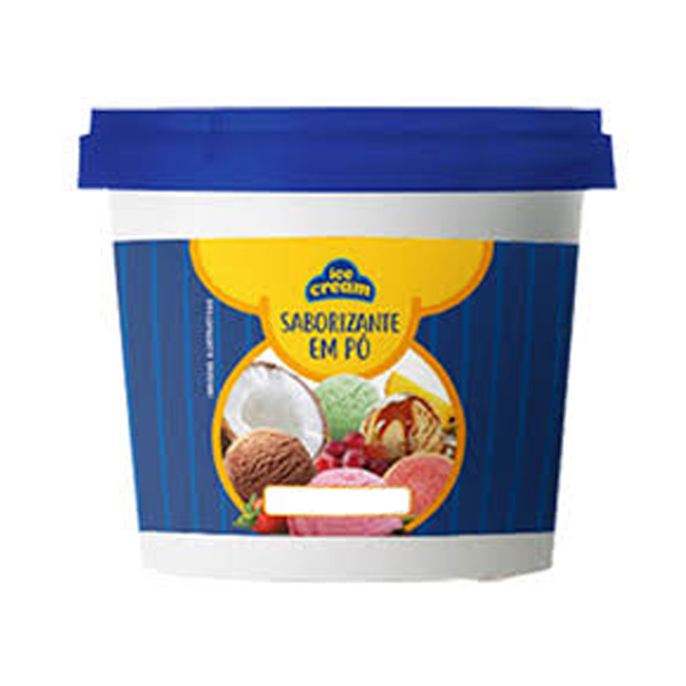 Base Para Sorvetes Selecta Em Pó Algemix Sabor Leite Condensado
