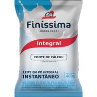 Leite Em Pó Integral Instantâneo 400g Finíssima