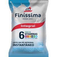 Leite Em Pó Integral Instantâneo 1kg Finíssima