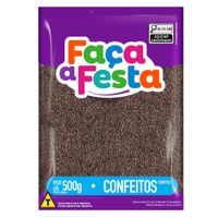Confeito Miçanga Faça A Festa Brigadeiro 500g Leke Alimentos