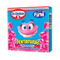 Gelatina Em Pó Fini Sabor Dentadura 20g Dr. Oetker