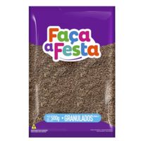 Confeito Granulado Faça A Festa Escuro 500g Leke Alimentos