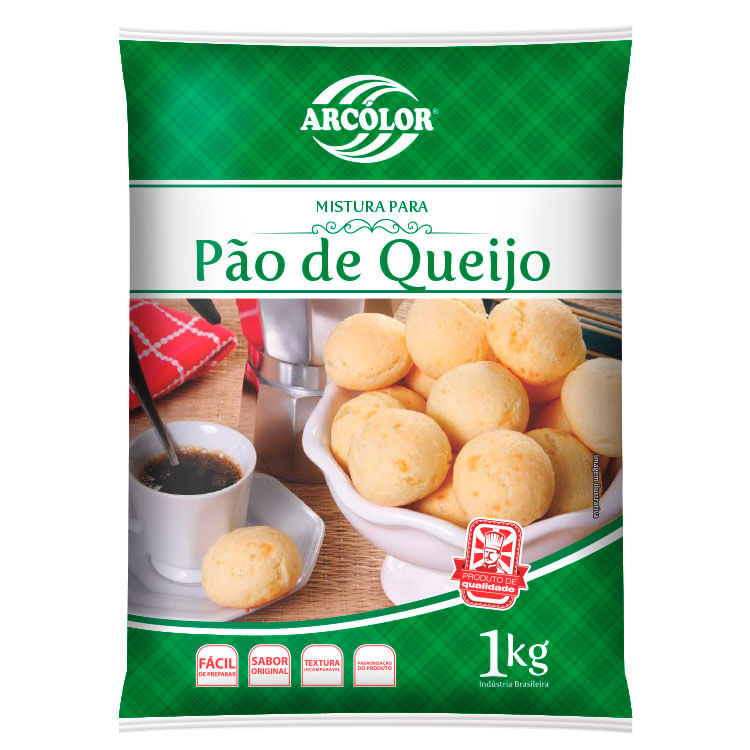 Mistura Para Pao De Queijo 1kg Arcolor